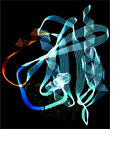 3D Image of a protein structure