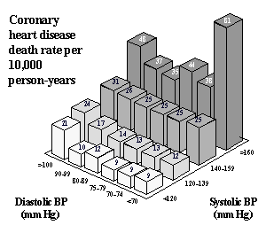 Figure 2. Coronary heart disease death rate per 10,000 person-years