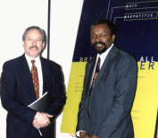 NIDA Director Dr. Alan Leshner and CSAT Director Dr. Westley Clark