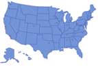 Map of Medical Scientist Training Program (MSTP) Institutions