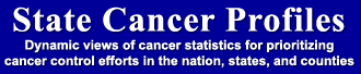 State Cancer Profiles. Dynamic views of cancer statistics for prioritizing cancer control efforts in the nation, states, and counties