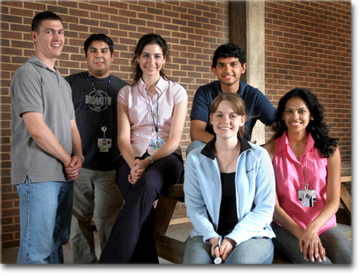 Group photo of summer students - Laboratory of Neurosciences