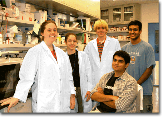 Group photo of summer students - Laboratory of Genetics