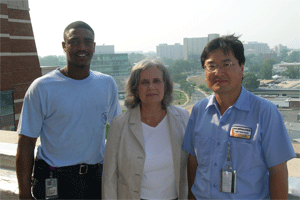 Albert Zee, Juanita Mildenberg, and Edward Kim