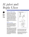 H. pylori and Peptic Ulcer
