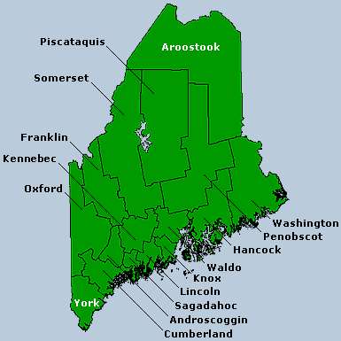 Map by County