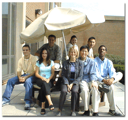 Summer Program 2001-Group Photo of Laboratory of Clinical Investigation