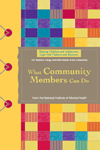  Helping Children and Adolescents Cope with 
Violence and Disasters: What Community Members Can Do publication cover