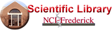 NCI-Frederick Scientific Library Logo and Link