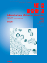 Cover image from Virus Research, Vol 106, No 2, 2004