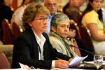 SACATM members listen at meeting