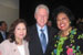 Congresswoman Watson, former President Bill Clinton, and Congresswoman Hilda Solis at Los Angeles reception for Britain’s Prime Minister Tony Blair.