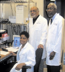 Images of Dr. Robert Taylor, DR. Walter Bland, and Natosha Smith 