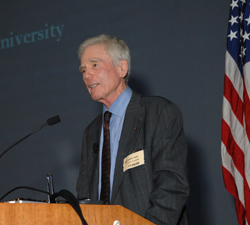 Duke Chancellor Emeritus Snyderman