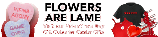 Flowers are LAME. Get way cooler ideas at our Valentine's Day Gift Guide
