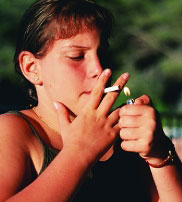 teen smoking