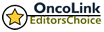 Oncolink Editor's Choice logo