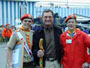 Mike stands with Boy Scouts during the Jamborall in Blackfoot, Idaho. Mike was awarded the prestigious Silver Beaver award for his community service.