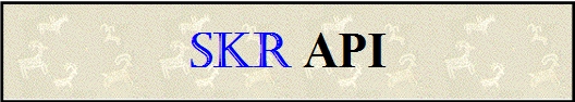 SKR API Logo