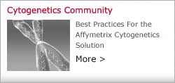 Affymetrix Cytogenetics Workshop
