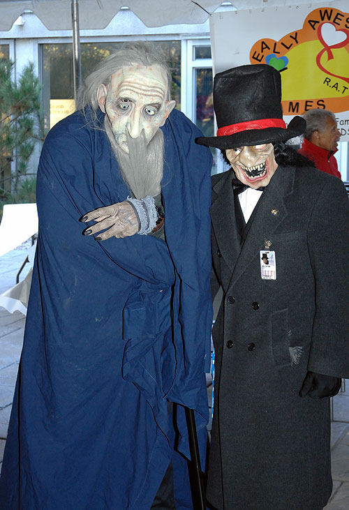 Best Costumes for Scariest - Mr. Hyde and Old Man Time