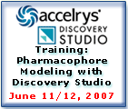 Training: Pharmacophore Modeling with Discovery Studio