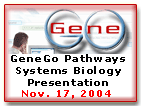 GeneGo Pathways/Systems Biology Presentation