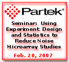 Partek Microarray Analysis Seminar