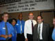 Congressman Visclosky meets with representatives from Work One Northwest Indiana at the Second Annual Lugar Visclosky Job Fair. The Job Fair attracted over 50 hiring organizations and over 1000 attendees.