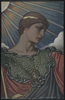 Head of Minerva. Painting by Elihu Vedder