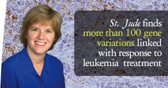 St. Jude finds more than 100 gene variations linked with response to leukemia treatment