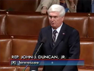 watch video of Congressman Duncan