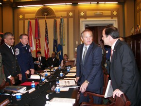 photo, at work in the Committee