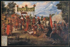 The Meeting of Cortés and Montezuma
