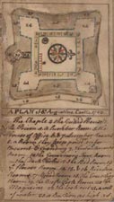 Plan of Matance's [Mantanzas] Fort, 1743