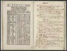The Virginia Almanack for the Year of our Lord God 1762