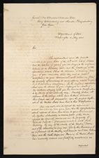 Manuscript letter, May 6, 1820