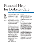 Financial Help for Diabetes Care