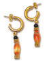 Banded Agate Drop Earrings