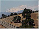 Mt. Shasta, viewed from I-5 in North Tehama County...