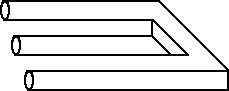 three prong fork illusion