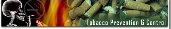 Tobacco Prevention and Control Banner Image