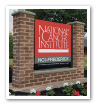 Picture of National Cancer Institute at Frederick sign