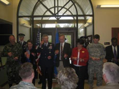 Congressman Snyder attends the Air Force Day Care Center.