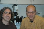 University of Utah biologists Simon Titen and Kent Golic