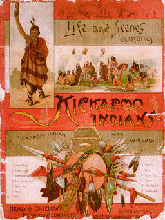 Kickapoo Indian Medicine Co.,
Life and Scenes among the Kickapoo Indians, 176 page book, illus., New Haven, Connecticut, c. 1900, 24 x 17.5 cm.