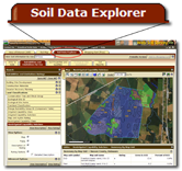 Soil Data Explorer tab