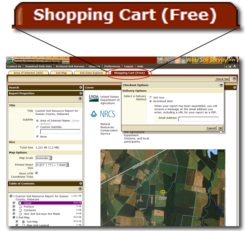 Shopping Cart tab - click to close