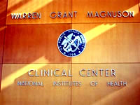 NIH Clinical Center Sign