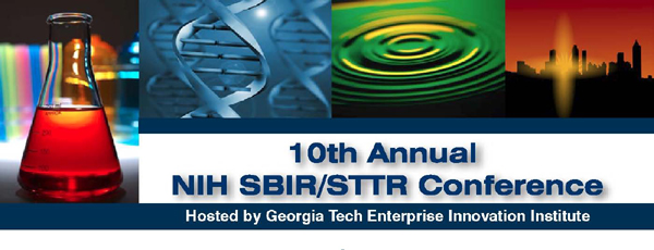 10th Annual NIH SBIR/STTR Conference Logo